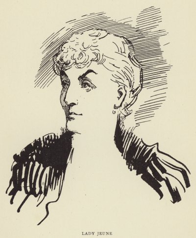 Jovem senhora de Harry Furniss