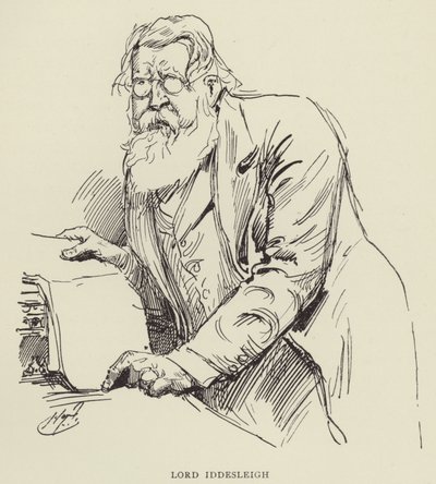 Senhor Iddesleigh de Harry Furniss