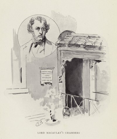 Senhor Macaulays câmaras de Harry Furniss
