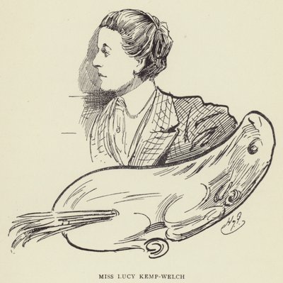 Miss Lucy Kemp-Welch de Harry Furniss