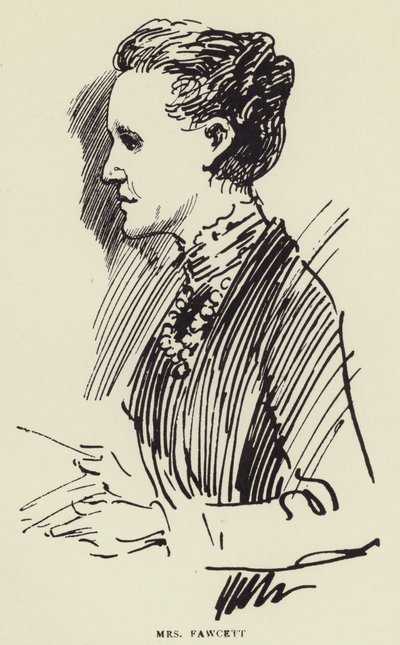 Sra. Fawcett de Harry Furniss