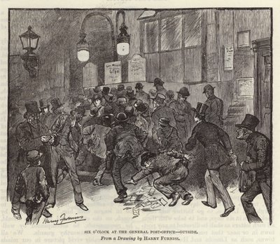 Seis horas no Correio Geral de Harry Furniss