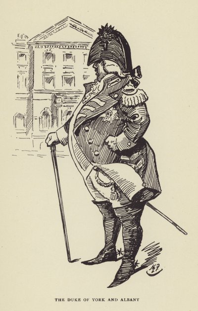 O duque de York e Albany de Harry Furniss