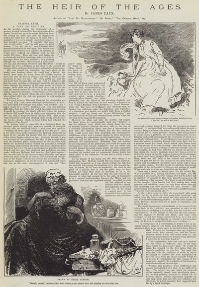O herdeiro das idades, por James Payn de Harry Furniss