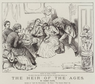 O herdeiro das idades, por James Payn de Harry Furniss