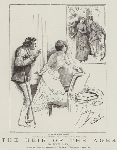 O herdeiro das idades, por James Payn de Harry Furniss