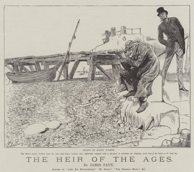 O herdeiro das idades, por James Payn de Harry Furniss