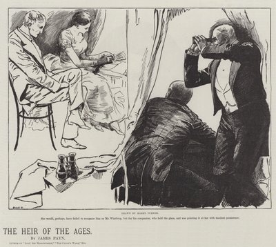 O herdeiro das idades, por James Payn de Harry Furniss
