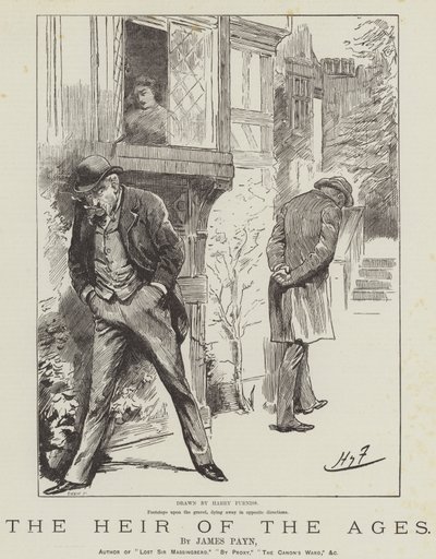 O herdeiro das idades, por James Payn de Harry Furniss