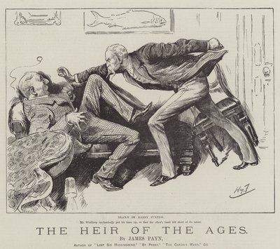 O herdeiro das idades, por James Payn de Harry Furniss