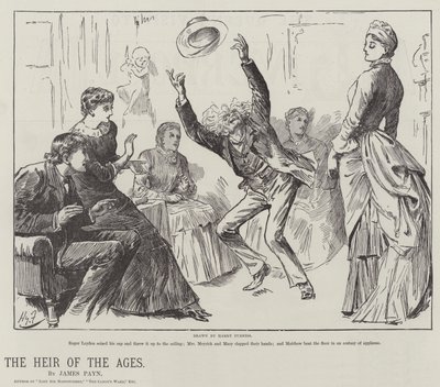 O herdeiro das idades, por James Payn de Harry Furniss