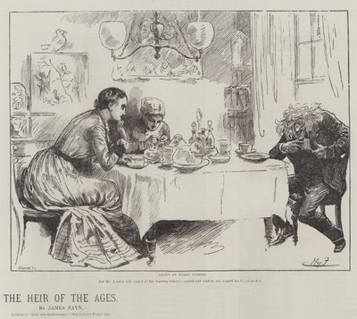 O herdeiro das idades, por James Payn de Harry Furniss