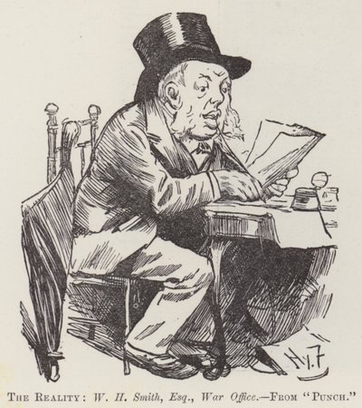 A Realidade, WH Smith, Esquire, War Office de Harry Furniss