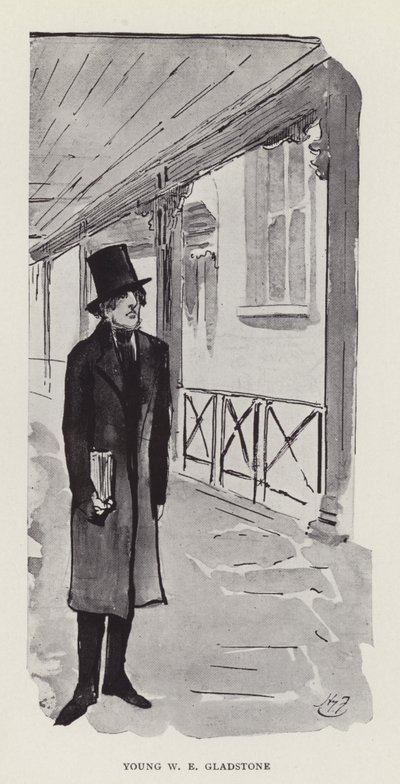 Jovem, nós, Gladstone de Harry Furniss