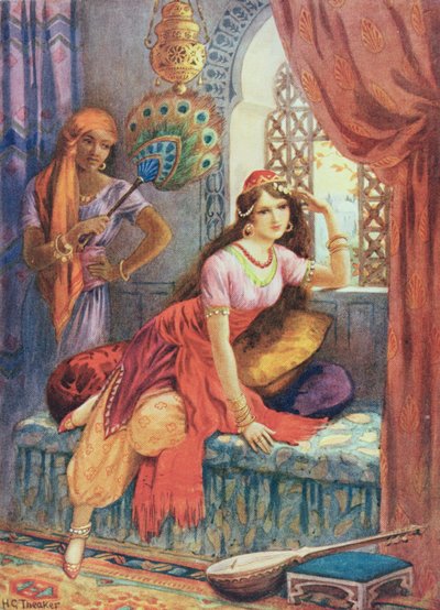 A noiva de Sinbad, ilustração de "Children