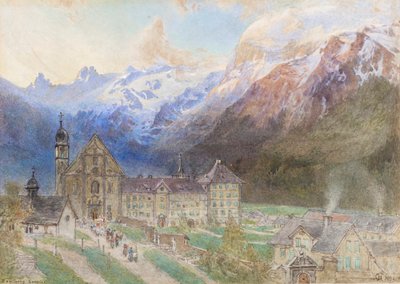 Nascer do sol em Engelburg de Harry Goodwin