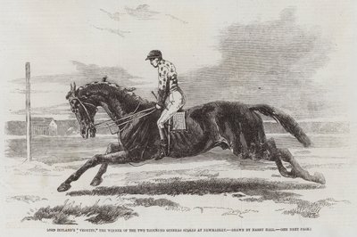 Vetette de Lorde Zetland, o vencedor das duas mil Guinés na Newmarket de Harry Hall