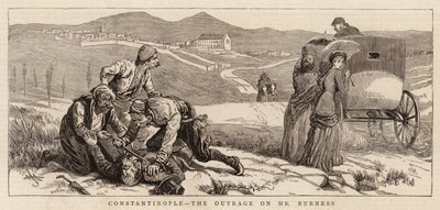Constantinopla, a indignação de Burness de Harry Hamilton Johnston