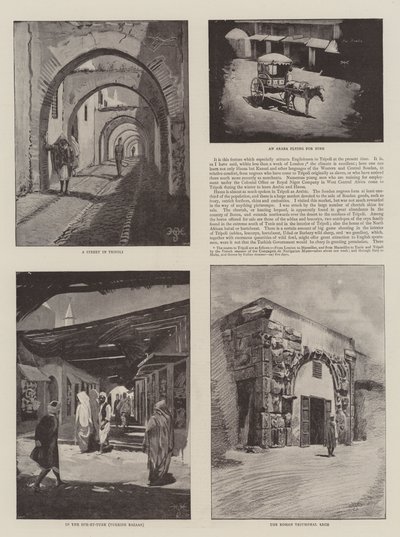 Cenas de Tripoli de Harry Hamilton Johnston