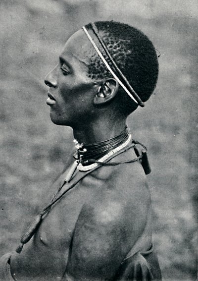 Um Hima de Mpororo, África Equatorial, a oeste do Victoria Nyanza, 1912 de Harry Johnston