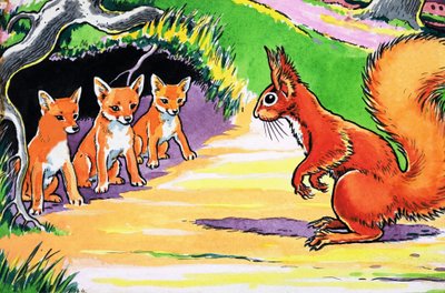 Esquilo vermelho de Harry M. Pettit