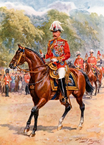 Marechal-de-campo Earl Kitchener (litografia a cores) de Harry Payne