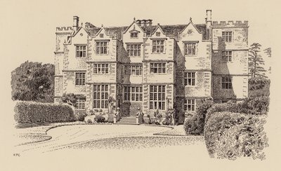 Chastleton House, Oxfordshire (cor litho) de Harry Percy Clifford