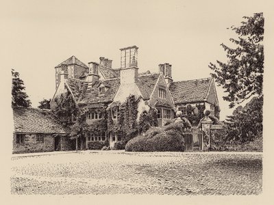 Cote House, Bampton, Oxfordshire (cor litho) de Harry Percy Clifford