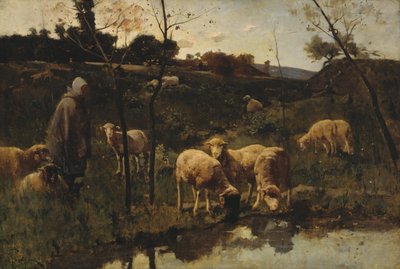 Paisagem com ovelhas, Picardia de Harry Thompson