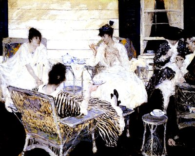A Festa do Chá de Harvey T. Dunn