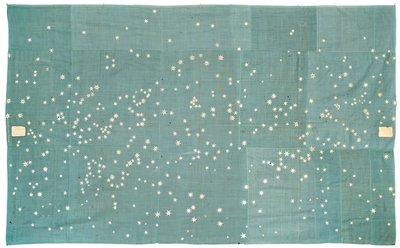 Mapa manuscrito celestial, 1863 de Hattie E. Rogers