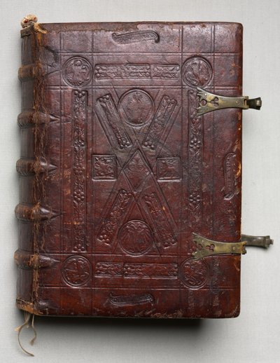 Livro do Evangelho com Retratos Evangelistas, c. 1480 de Hausbuch Master