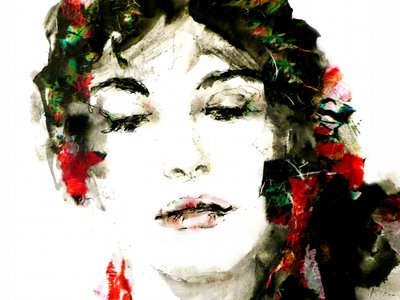 Mulher Floral Sereno de Hein Kocken