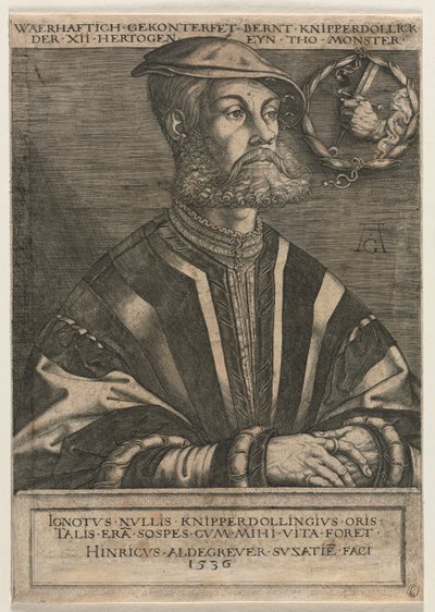 Bernt Knipperdolling, 1536. de Heinrich Aldegrever