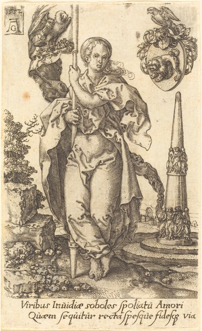 Caridade de Heinrich Aldegrever