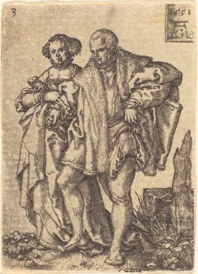 Casal Dançarino de Heinrich Aldegrever