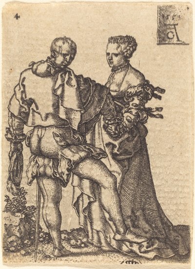 Casal Dançarino de Heinrich Aldegrever