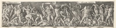 Hannibal Lutando com Cipião de Heinrich Aldegrever