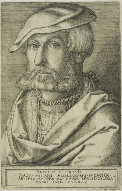 Heinrich Aldegrever, 35 anos de Heinrich Aldegrever