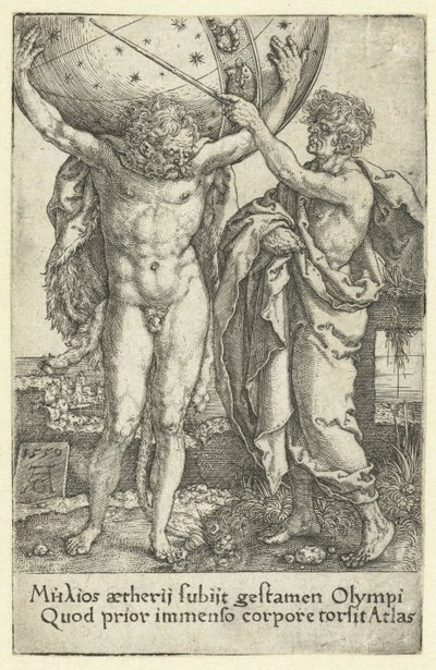 Hércules e Atlas
Obras de Hércules (título da série) de Heinrich Aldegrever