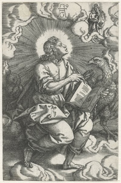 John
Quatro evangelistas (título da série) de Heinrich Aldegrever