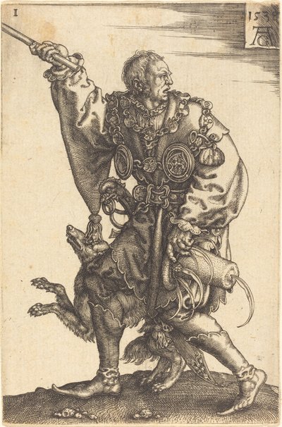 Grandes bailarinas de casamento de Heinrich Aldegrever