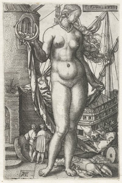 Luna (título sobre o objecto)
Diana
De zeven planeten (título da série) de Heinrich Aldegrever