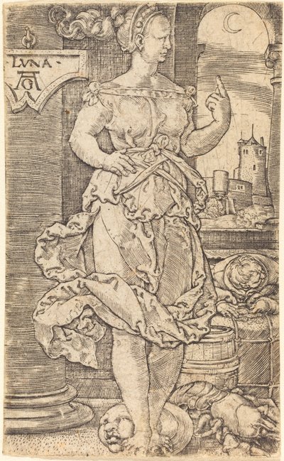 Lua de Heinrich Aldegrever