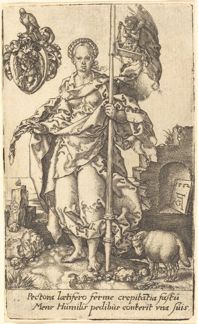 Modéstia de Heinrich Aldegrever