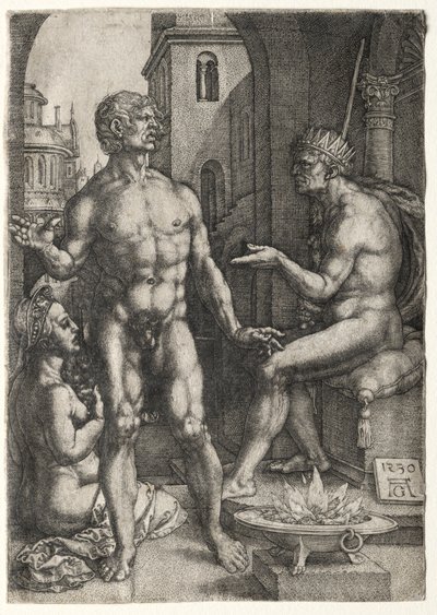 Mucius Saevola de Heinrich Aldegrever