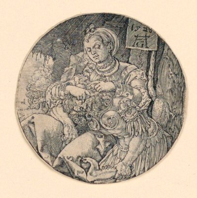 Sansão e Dalila de Heinrich Aldegrever