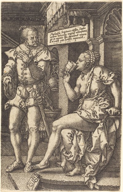Sophonisba de Heinrich Aldegrever