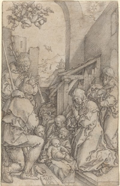 A Natividade de Heinrich Aldegrever