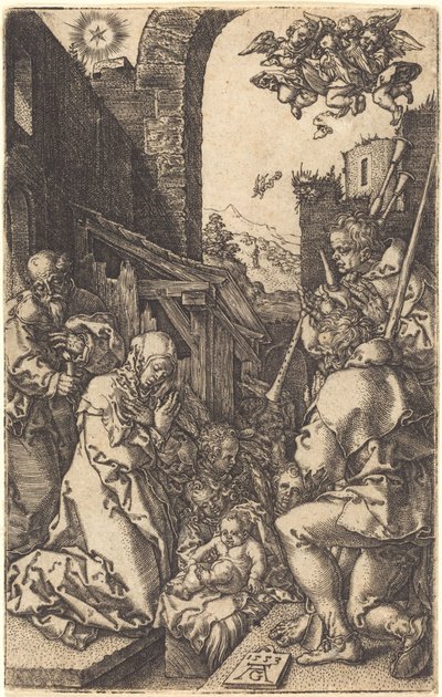 A Natividade de Heinrich Aldegrever